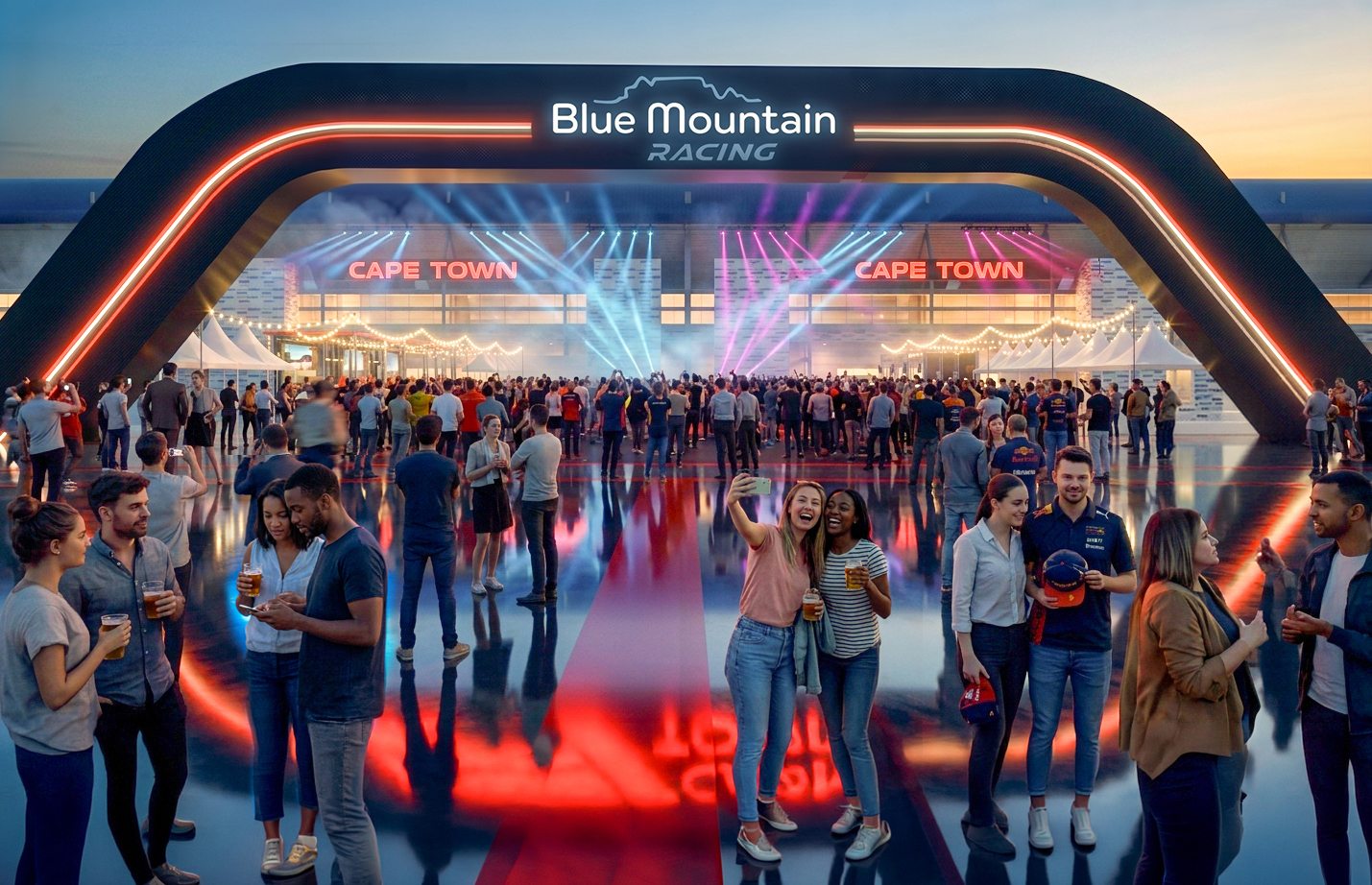 Plaza gateway. Artist’s impression.